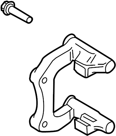 Audi A7 Disc Brake Caliper Bracket 330x22mm W Sq5 W Awd